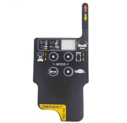 Sistema di controllo Zoomlion DTC Scissor Lift Decals Box di controllo della piattaforma Utilizzo Decal